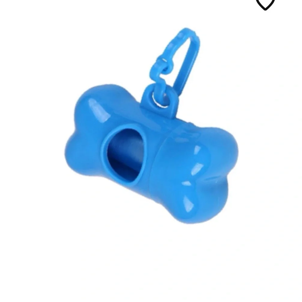 🦴 Blue Bone-Shaped Dog Waste Bag Dispenser 🐾